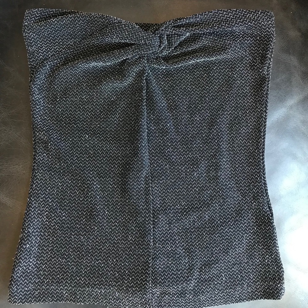 NWOT H&M Black Sparkle Tube Top